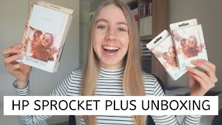 HP Sprocket Plus Unboxing amp Review [upl. by Deehsar]