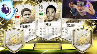 JOUVRE X15 CHOIX ICONE PRIME amp  ICON SWAPS 3   FIFA 22 [upl. by Jelks]