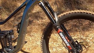 Marzocchi Bomber Z1 Coil on the front of the Reign at Waterfall Gully [upl. by Galloway]