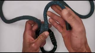 Termination knots Anchor hitch [upl. by Lund]