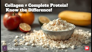 PROTEIN vs COLLAGEN What Youve Been Doing WRONG [upl. by Ynahpit]