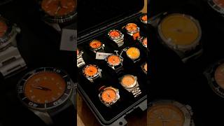 ORANGE 🍊 DIAL WATCHES Why not😁 jamsaya seiko watches [upl. by Dragde811]