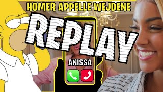 Homer Appelle Wejdene au tél Replay [upl. by Ydnam]