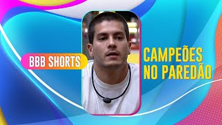 5 CAMPEÕES QUE MAIS FORAM AO PAREDÃO 💥 BBB shorts [upl. by Pliam]