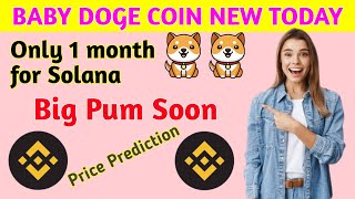 baby doge coin new today  baby doge big news  baby doge latest announcement  price prediction [upl. by Tihom]