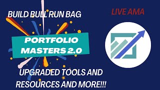 🚀 Portfolio Masters 20  BUILD YOUR BULL RUN BAG🚀 [upl. by Wenonah546]