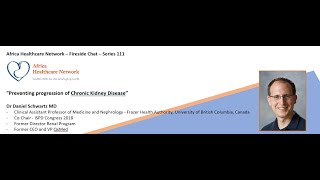 Preventing Progression of Chronic Kidney Disease Dr Daniel Schwartz [upl. by Latreece]