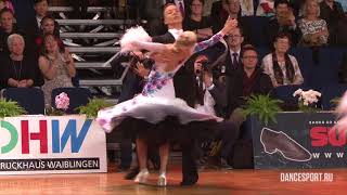 Marco Sirocchi  Dora Kilin ROU Final English Waltz [upl. by Dail]