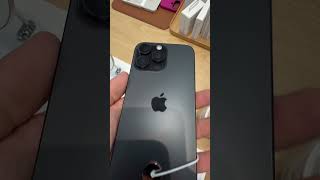 iPhone 16 Pro Max Black Color Up close in details view Apple [upl. by Buine633]