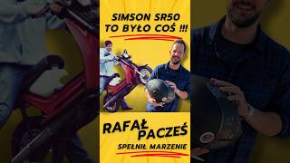 Na jednym kole i bez KASKU rafalpaczes paczes simson simsonsr50 standup ciekawostki [upl. by Oal709]