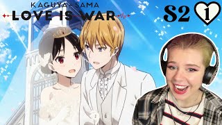 Kaguyasama Love is War Season 2 Episode 1 Reaction [upl. by Garceau]