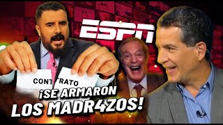 ¡LO MANDA A CHSM ALARCÓN LOGRA QUE CORRAN A ÁLVARO MORALES DE ESPN [upl. by Samoht]