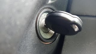 CAR KEY NOT TURNING IN IGNITION  How I fixed it [upl. by Ahsino]