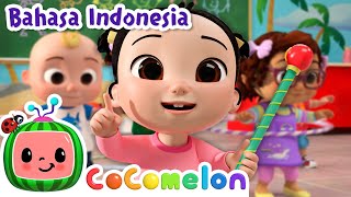 John Jacob Jingleheimer Schmidt  CoComelon Bahasa Indonesia  Lagu Anak Anak  Nursery Rhymes [upl. by Ayaj]