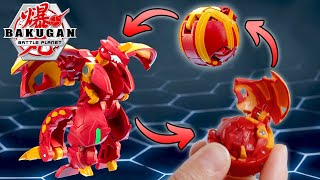 How To Fold BAKUGAN Battle Planet Toys  Dragonoid Nillious Trox amp MORE Bakugan Toys [upl. by O'Malley524]