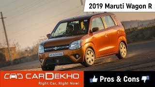 Maruti Wagon R 2019  Pros Cons and Should You Buy One Cardekhocom [upl. by Lanae804]