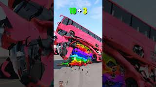 Colored Tahoe Fall Grash BeamNG Drive beamngdrive beamngaccidents [upl. by Marder604]