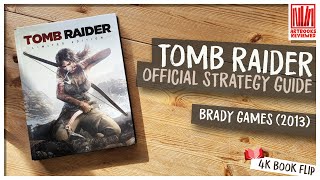 Tomb Raider Official Strategy Guide  4K Book Flip [upl. by Tuhn229]