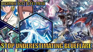 Digimon TCG  BT13 Meta  STOP UNDERESTIMATING BLUEFLARE  Blueflare Deck Profile [upl. by Andel]