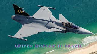 JAS39 Gripen E display in Brazil 2023 [upl. by Vladi]