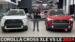 TOYOTA COROLLA CROSS XLE VS LE  No lo compres antes de ver este video [upl. by Conni]