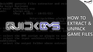 How to Use QuickBMS to Extract amp Unpack Game Files Tutorial [upl. by Walston]