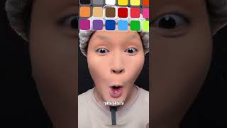 Thử thách Makeup theo filter TikTok phần high😂 Shorts  Lie Makeup [upl. by Luapnhoj]