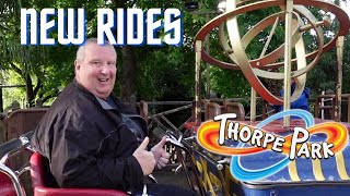 Trying New RIDES at THORPE PARK resort [upl. by Lisbeth419]