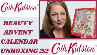 Cath Kidston Beauty Advent Calendar Unboxing Christmas 22 A Christmas Sky [upl. by Llemhar630]