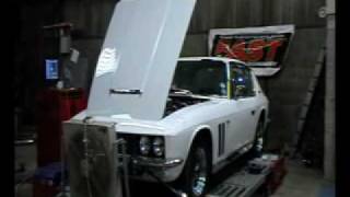 Jensen FF Interceptor with FAST XFI on Dyno Dynamics rolling road [upl. by Butcher]