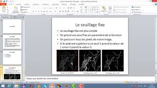 Cours de traitement dimage  Seuillage [upl. by Nodnar]