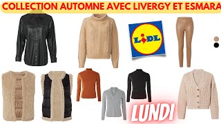 💥 ARRIVAGE LIDL💥 COLLECTION AUTOMNE AVEC LIVERGY ET ESMARA  16 septembre 2024  12 OFFRES  FRANCE [upl. by Pendergast424]