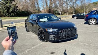 2024 Audi S8 40T Start Up Exhaust Test Drive Walkaround POV and Review [upl. by Simmonds]