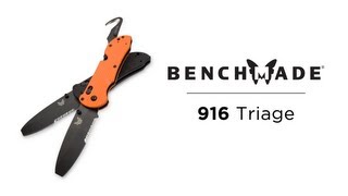 Benchmade 916 Triage Overview and Demo [upl. by Lala461]