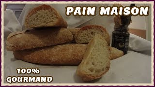 Ma recette facile du pain de campagne maison [upl. by Yortal]