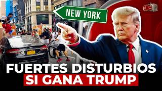 CASALS ADVIERTE NY SE PREPARA PARA FUERTES DISTURBIOS SI GANA TRUMP [upl. by Schiro120]