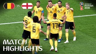 Belgium v England  2018 FIFA World Cup  Match Highlights [upl. by Seif]