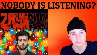 ZAYN  NOBODY IS LISTENING  REACTION [upl. by Meibers]