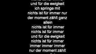 UnheiligFür Immer Lyrics [upl. by Annawad]