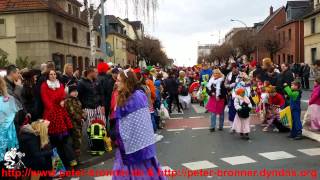 Karneval in Wesseling Kinderzug am 1 März 2014 [upl. by Gnilyarg]