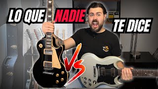 Gibson Les Paul vs SG Lo que NO TE DICEN  Comparativa amp Demo [upl. by Alleber]