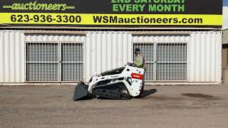 2017 Bobcat MT85 Stand Up Skid Steer For Virtual Auction October 12th 2024 [upl. by Berkshire]