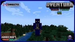 ⚫🔹Una nueva aventura en Minecraft🔹⚫Aventura Triki Traka 1 minecraft [upl. by Mayhs293]