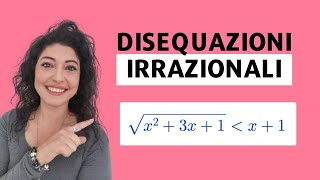 Disequazioni irrazionali schema di risoluzione [upl. by Riedel]