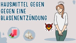 10 Natürliche Hausmittel gegen eine Blasenentzündung [upl. by Winfrid985]