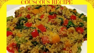 How to Cook the Perfect Couscous  Healthy Couscous Recipe [upl. by Juliana594]