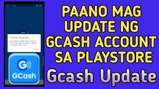 Gcash Update Paano mag Update ng Gcash Application [upl. by Leksehc]