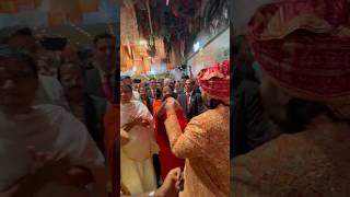 Anant Ambani makes Baba Ramdev DANCE at his Baraat shorts anantambani babaramdev [upl. by Inglis]