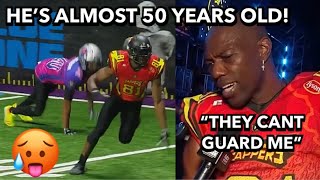 Terrell Owens is ‘BREAKING ANKLES’ at 48 Years Old Terrell Owens FCF highlights  Mic’d Up [upl. by Nycila]