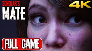 SCHOLARS MATE Gameplay Walkthrough FULL GAME  Indie Horror Game No Commentary 4K 60FPS [upl. by Vanthe741]